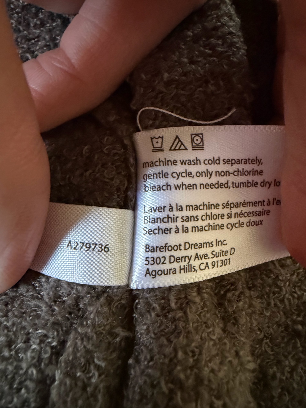 Barefoot Dreams Bamboo Chic Lite Essential Long Cardigan Cocoa Size Medium NWT - Picture 8 of 11